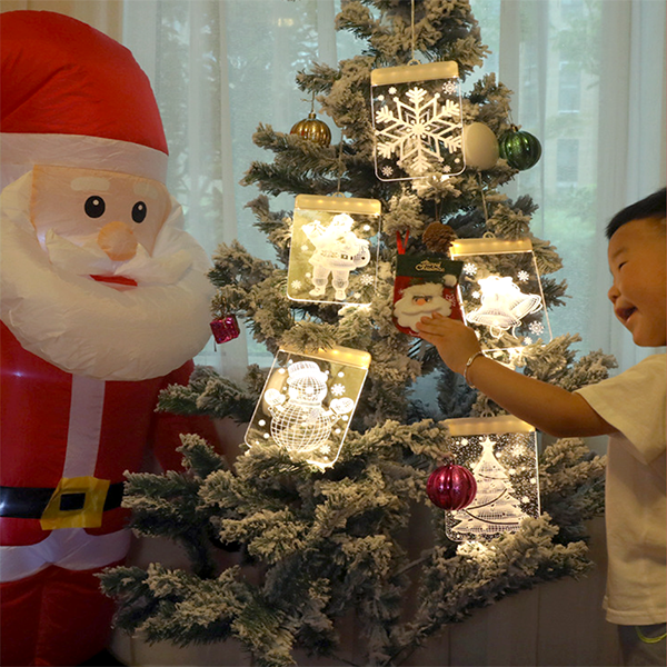圣诞吸盘灯